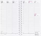 WEEK PLANNER KUNSTSKIND SORT 2020 MAYLAND