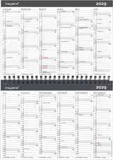 10 ÅRSKALENDER A5  2020 MAYLAND
