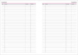 UGEKALENDER BUSINESS A5 KUNSTSKIND SORT 2020 MAYLAND