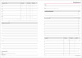 UGEKALENDER BUSINESS A5 KUNSTSKIND SORT 2020 MAYLAND