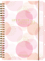 UGEKALENDER A5 LIFE PLANNER PINK  2020 MAYLAND