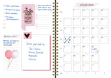 UGEKALENDER A5 LIFE PLANNER PINK  2020 MAYLAND