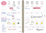 UGEKALENDER A5 LIFE PLANNER PINK  2020 MAYLAND