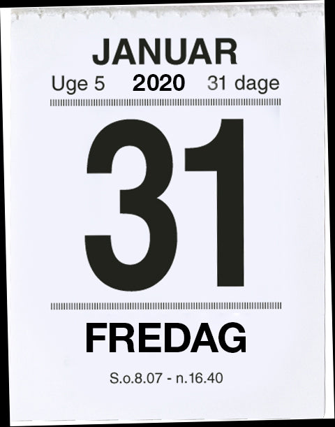 Broderikalender m/split 2020 Mayland