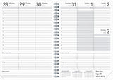 BASIC A5 UGEKALENDER GRÅ  2020 MAYLAND