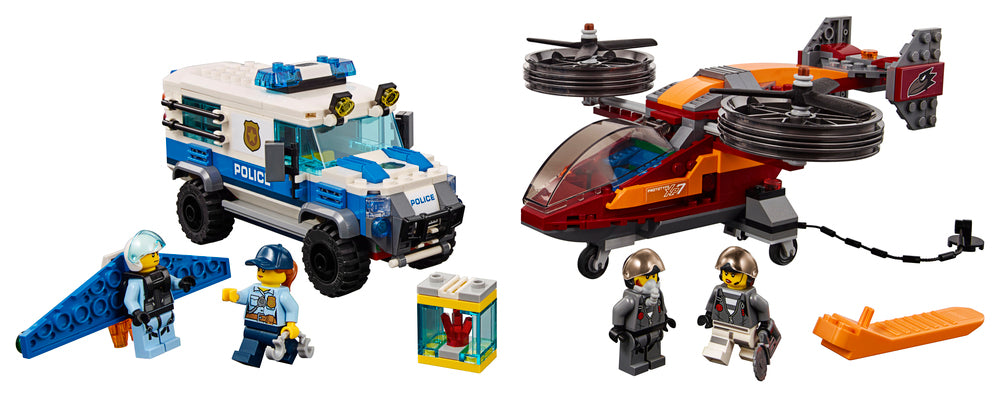 60209 LEGO City Luftpoliti – diamantkup