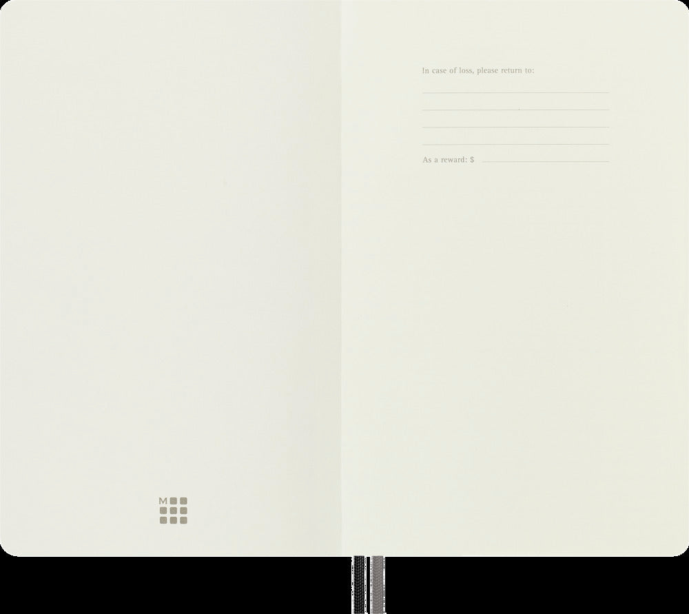 Moleskine soft m/linjer 400 ark