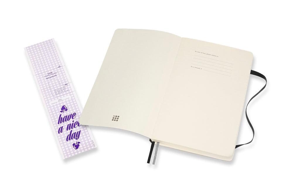 Moleskine soft m/linjer 400 ark
