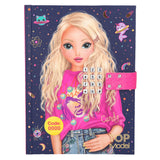 TOPModel dagbog m/kode & musik candy