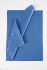 Silkepapir blå 10 ark 50x70 cm 14 g.