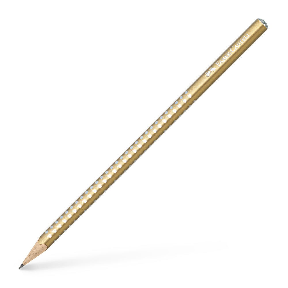 Blyant Faber-Castell sparkle guld glitter