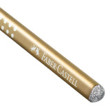 Blyant Faber-Castell sparkle guld glitter
