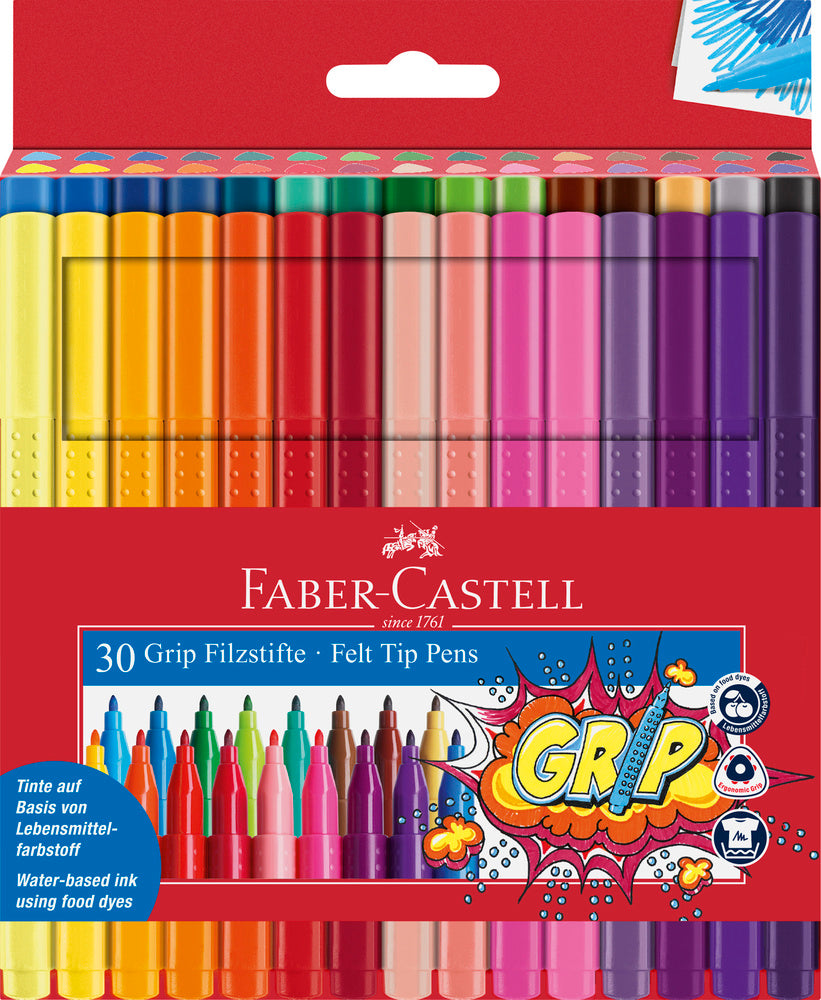 Tusser grip Faber-Castell 30 stk