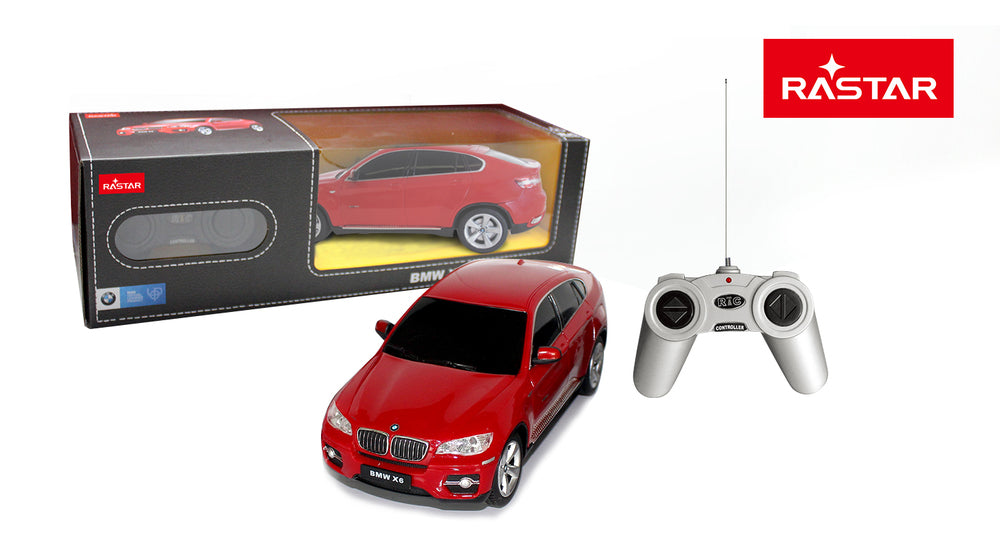 Rc bmw x6 rød 1:24