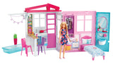 Barbie hus med dukke