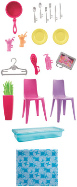 Barbie hus med dukke