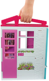 Barbie hus med dukke