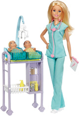 BARBIE BABY DOKTOR LEGESÆT