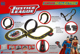 Micro scalextric justice league