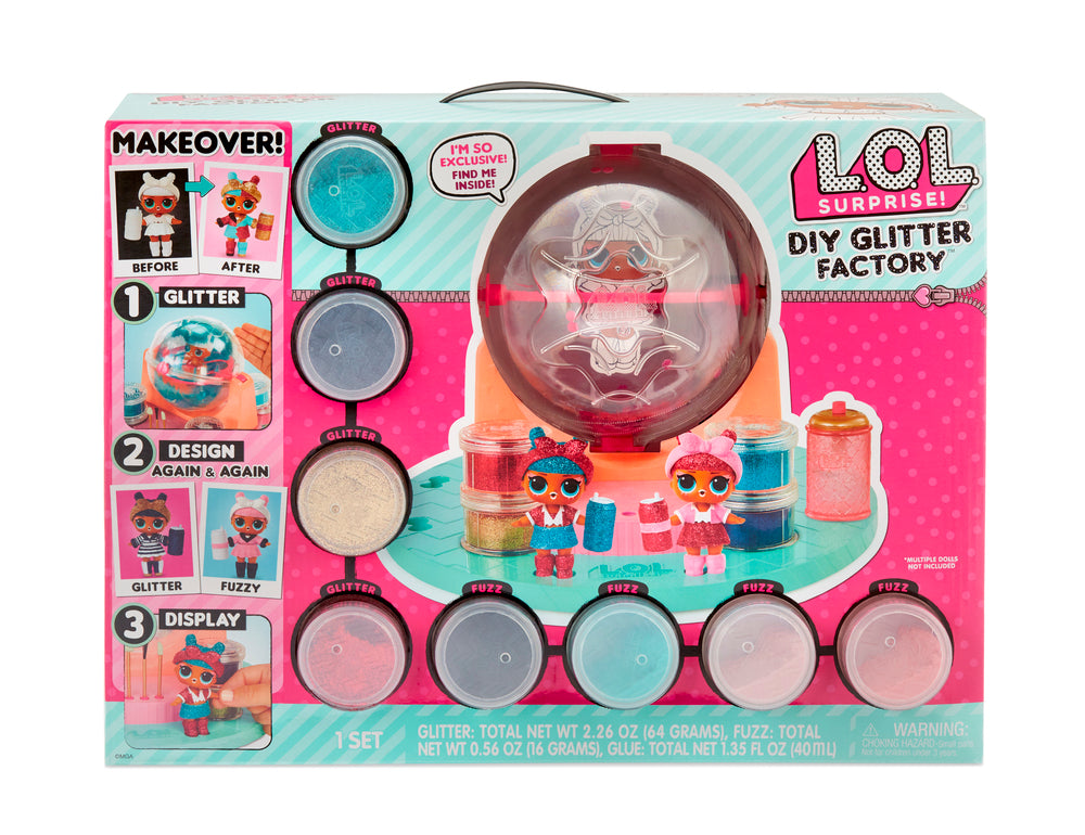 L.o.l. surprise diy glitter factory