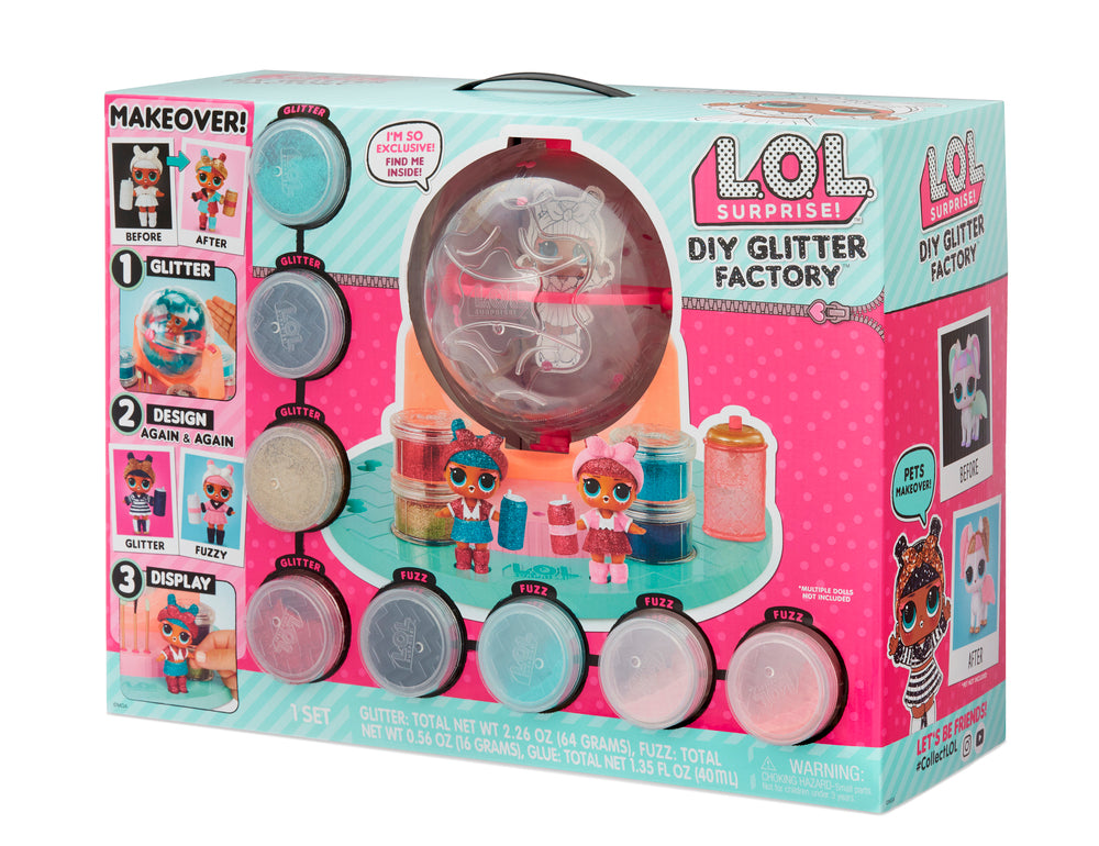 L.o.l. surprise diy glitter factory
