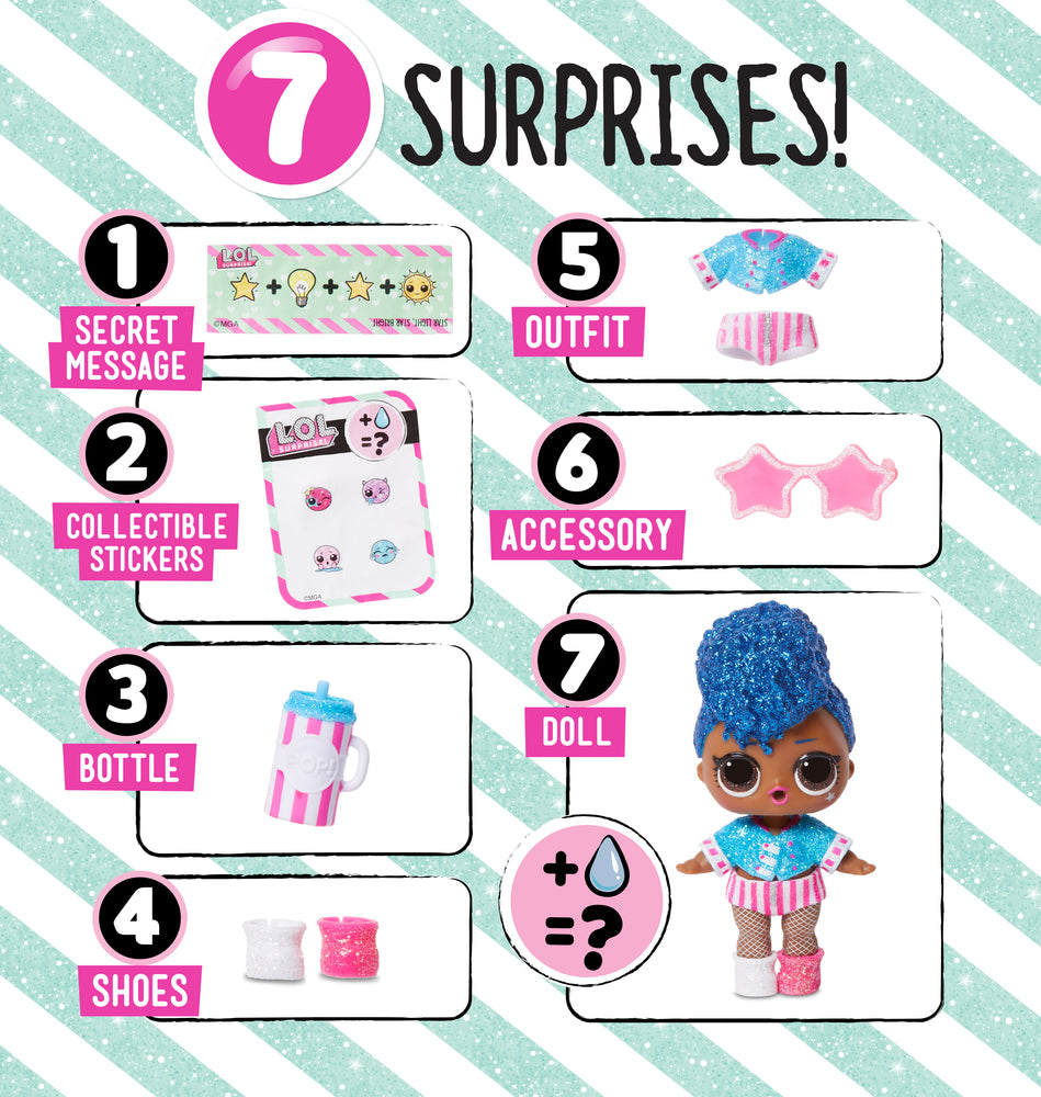L.o.l. surprise glitter doll series ass