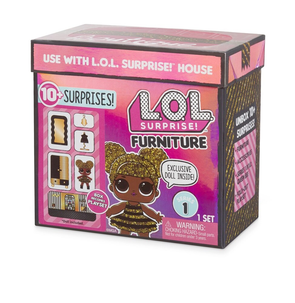 L.o.l. surprise furniture pack with doll ass