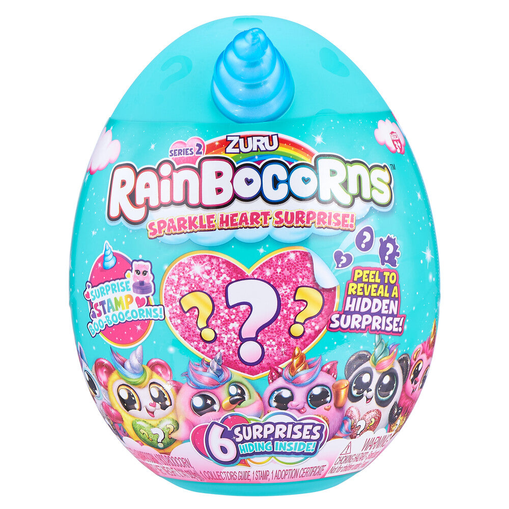 Rainbocorns sparkle heart s2