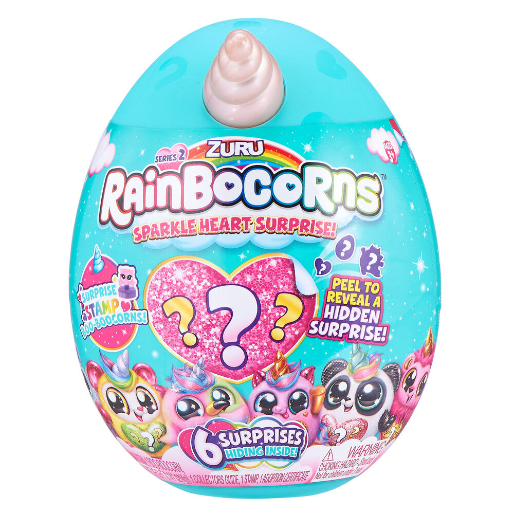 Rainbocorns sparkle heart s2