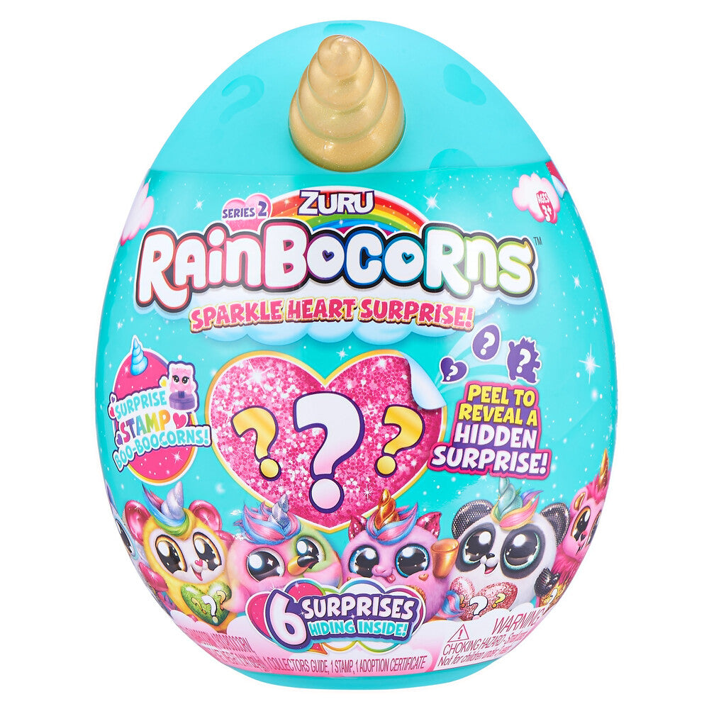 Rainbocorns sparkle heart s2