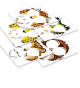 FACE PAINT TATTOO WILD PACK