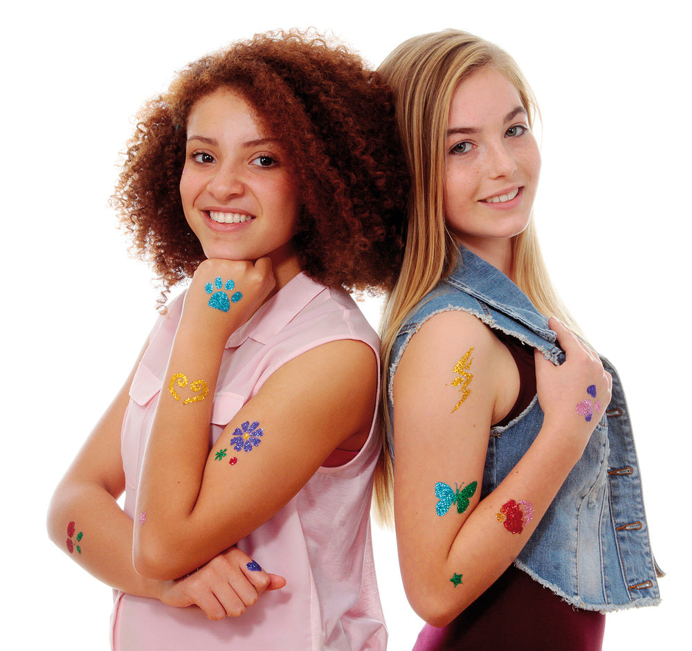 Fab lab glitter tattoo