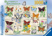 Puslespil butterfly splendour 1000 brikker