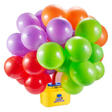 Bunch o balloon party pump maskine med balloner