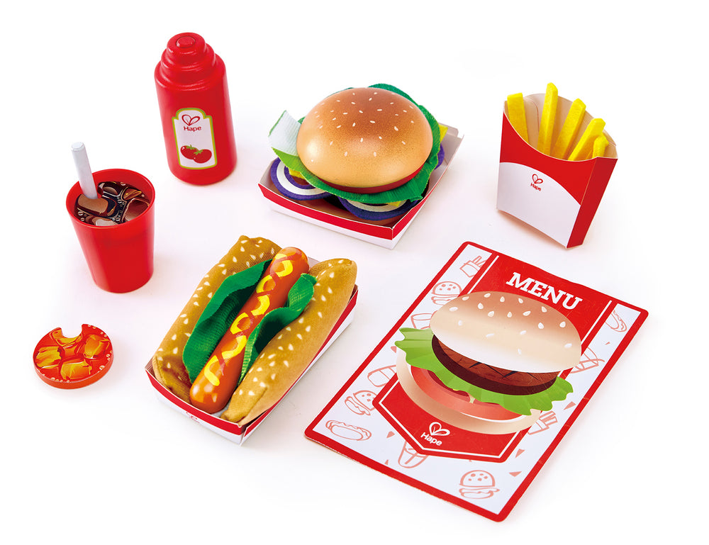 Hape fast food sæt