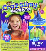 Cra-z-slimy making kit glitter neon