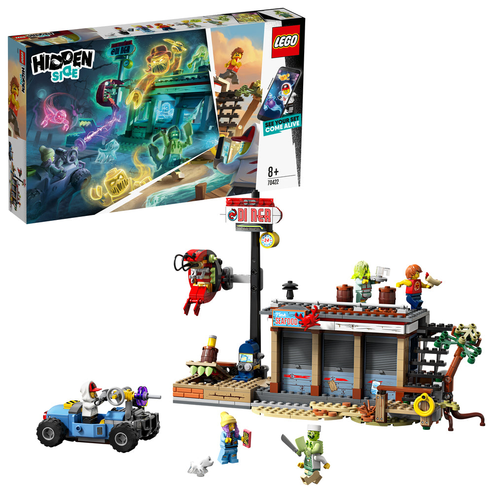 70422 LEGO Hidden Side angreb på rejerestauranten