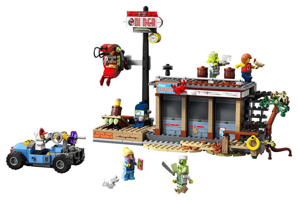 70422 LEGO Hidden Side angreb på rejerestauranten