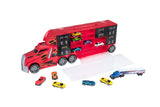 Stunt transporter med 10 biler