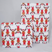 GAVEPAPIR HVID RENSDYR 3 M X 70 CM