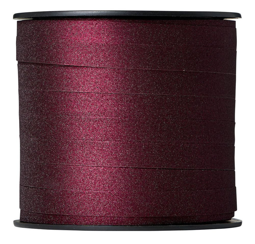 GAVEBÅND BORDEAUX GLITTER 50 M X 10 MM