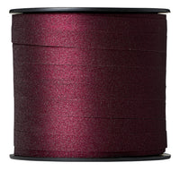 GAVEBÅND BORDEAUX GLITTER 50 M X 10 MM