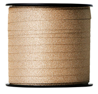 GAVEBÅND ROSE GOLD GLITTER 50 M X 10 MM