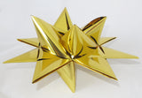 STJERNESTRIMLER GULD GLITTER/METALLIC 50 MM 12 STK