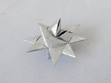 STJERNESTRIMLER SØLV BRUSHED NET 15 MM 20 STK