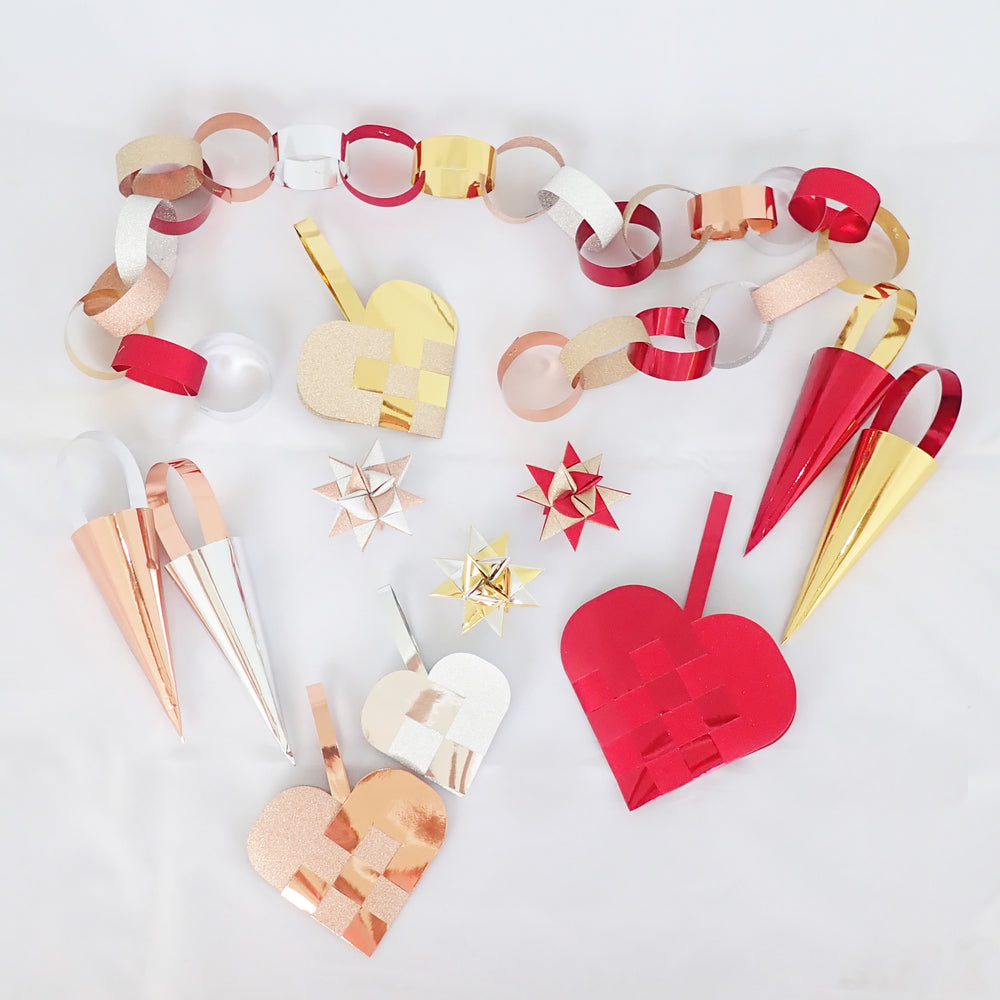 HOBBYPOSE FAMILIE LUKSUS GLITTER/METAL/FOIL