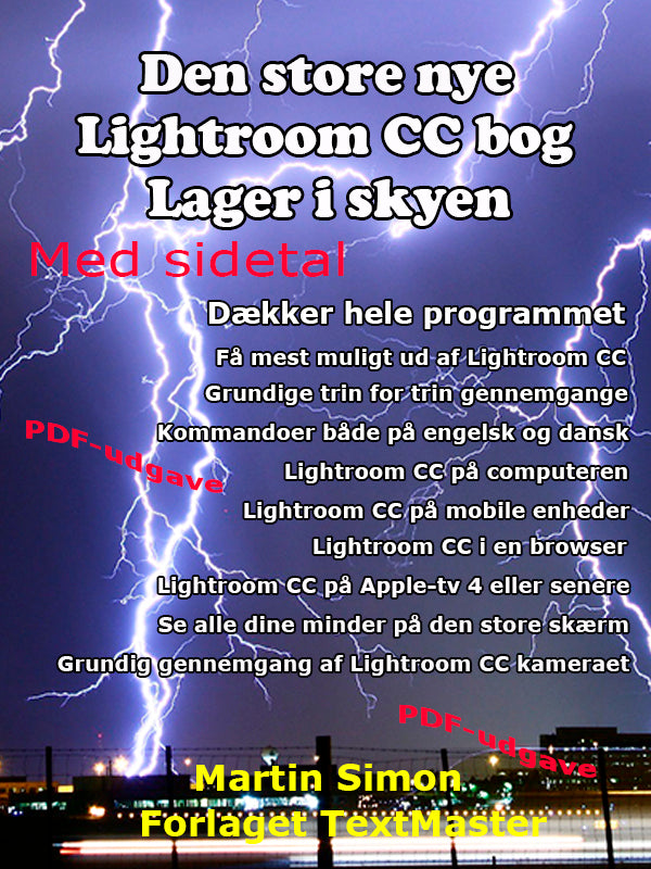Den store nye Lightroom CC bog