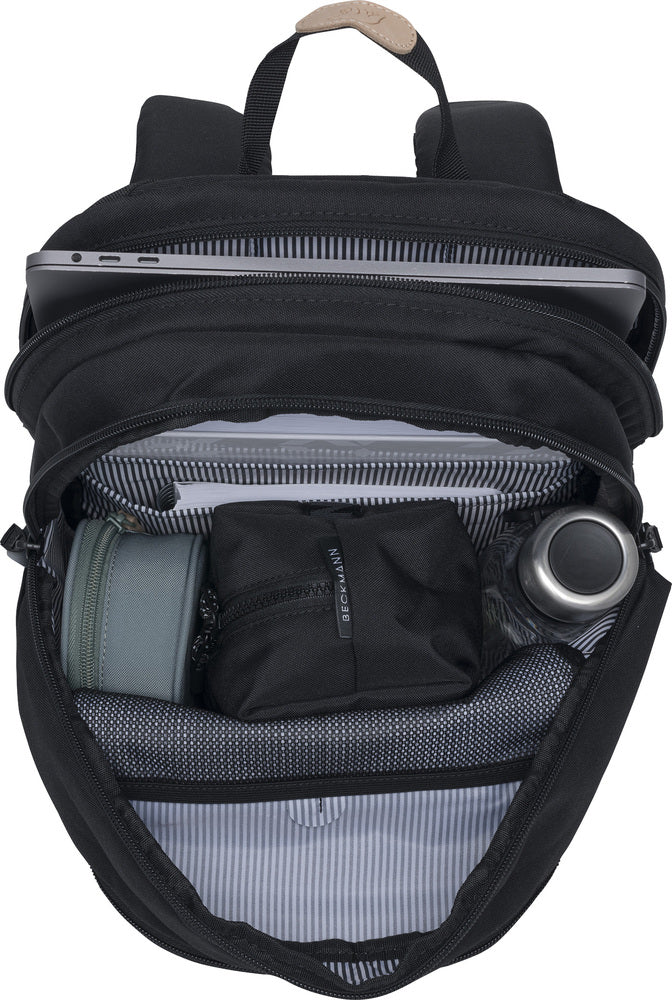 Skoletaske Beckmann Urban midi 26 liter black