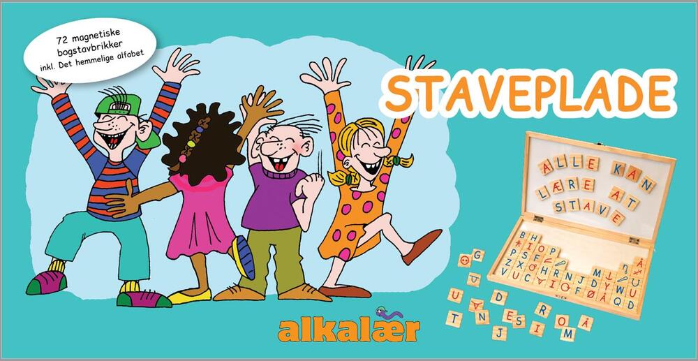 Alkalærs magnetiske staveplade