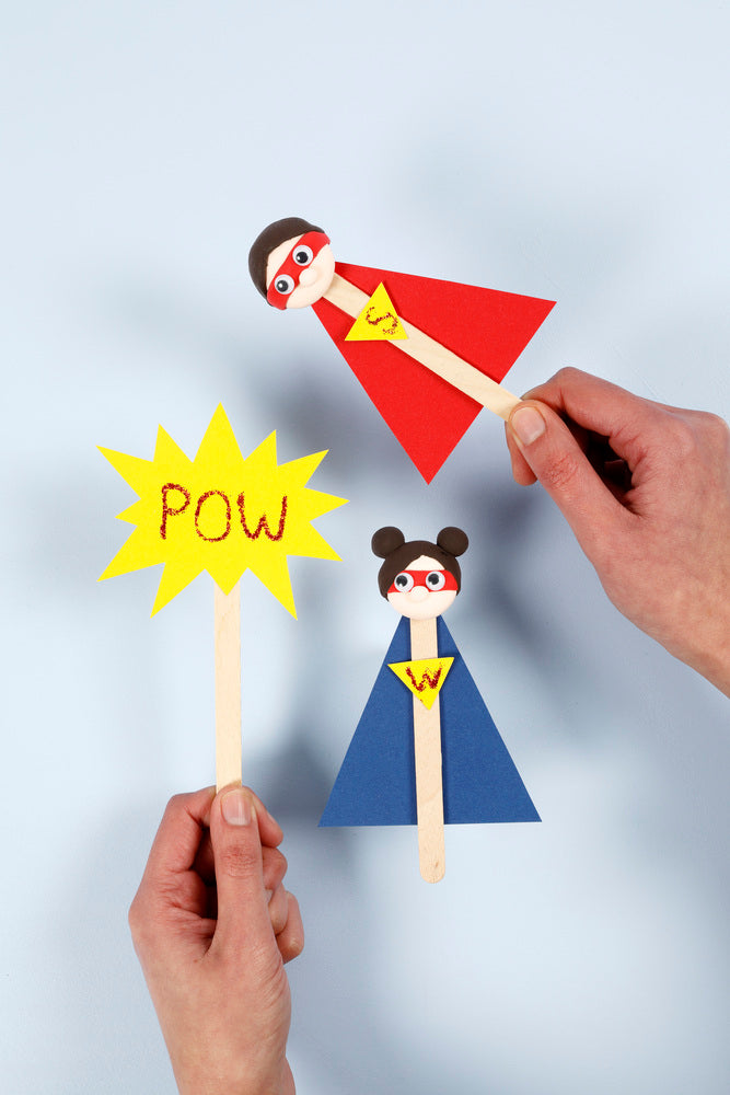 Ispindefigurer superhelte